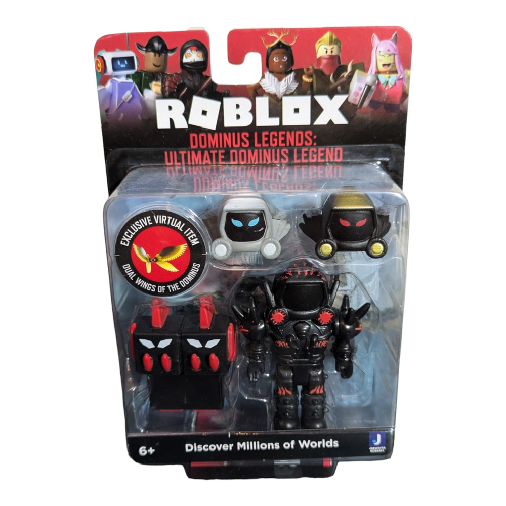 Roblox - ULTIMATE DOMINUS LEGEND Figure Dual Wings - Virtual Code Accessory